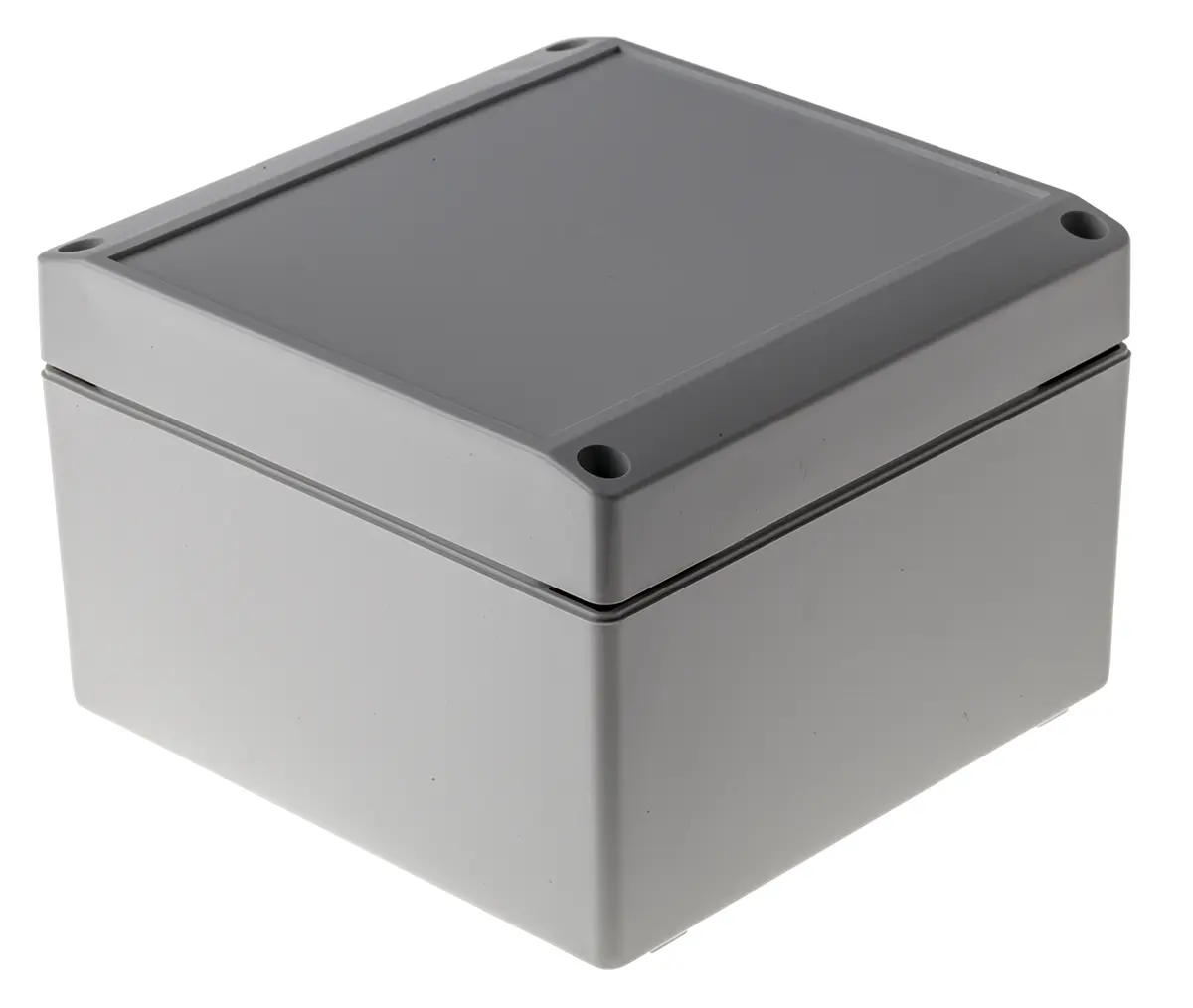 Produktfoto 1 von ROLEC Technobox; Gehäuse; ABS; Grau IP66 Breite 121 mm Höhe 80 mm Länge 123 mm