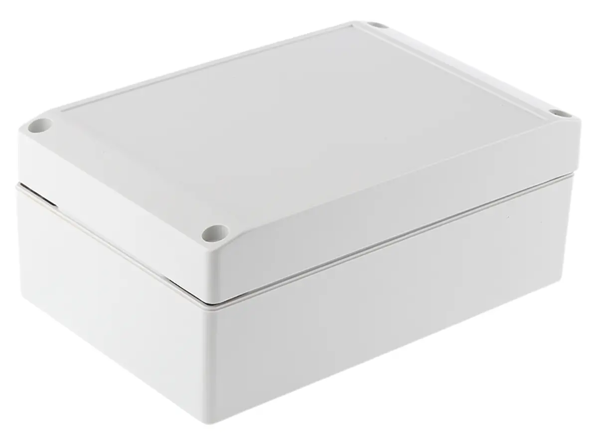 Produktfoto 1 von ROLEC Technobox; Gehäuse; ABS; Grau IP66 Breite 101 mm Höhe 60 mm Länge 151 mm