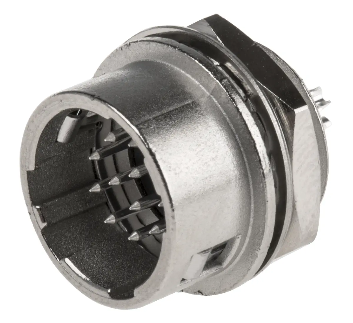 Hirose HR10 10 Miniature Rundsteckverbinder Stecker 12-polig Stecker 2A Frontplattenmontage