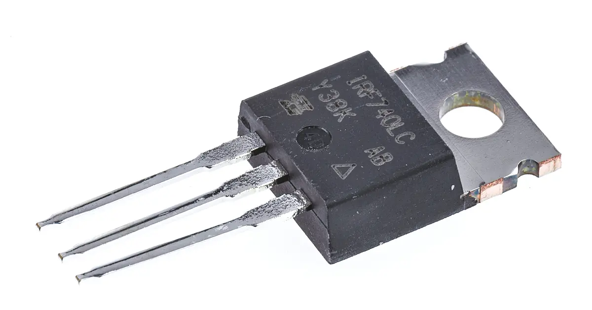 Produktfoto 1 von Vishay N-Kanal, THT MOSFET 400 V / 10 A 125 W, 3-Pin TO-220AB