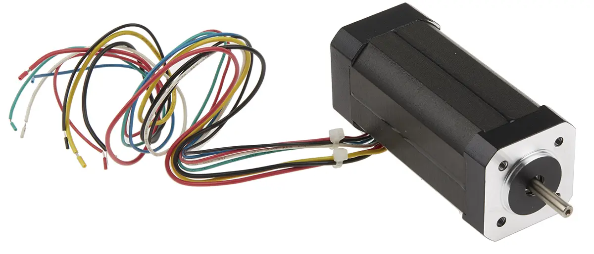 RS PRO Bürstenlos Gleichstrommotor bis 0.75 Nm, 24 V, 4000 rpm, Wellen-Ø 5 mm, 42 mm x 100 mm x 19 mm