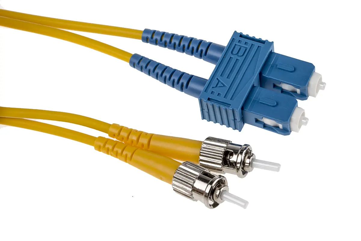 Produktfoto 1 von RS PRO LWL-Kabel 1 m, Raucharm halogenfrei Gelb 125 μm