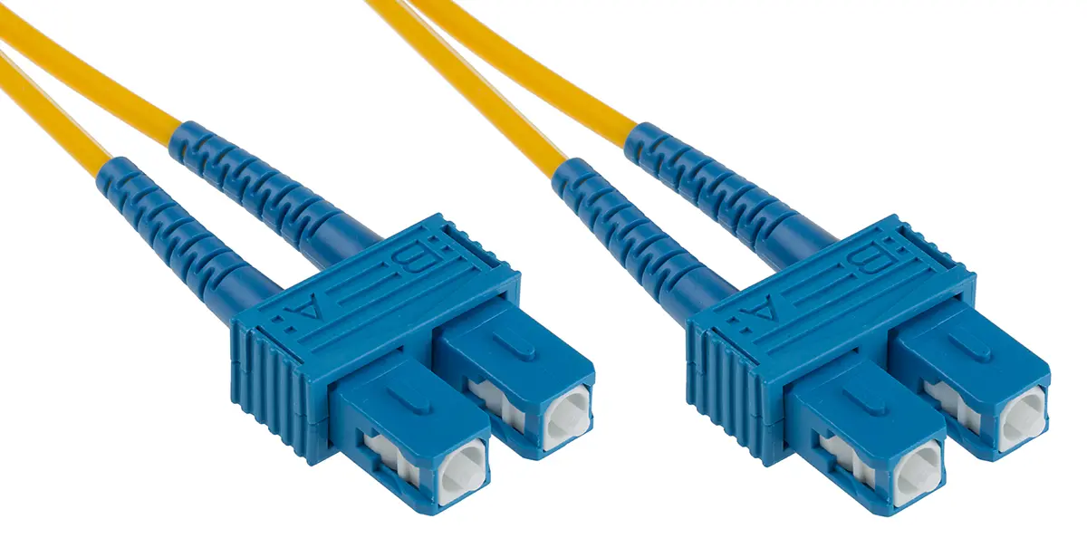 Produktfoto 1 von RS PRO LWL-Kabel 5 m, Raucharm halogenfrei Gelb 125 μm