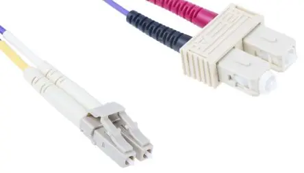 RS PRO LWL-Kabel 2 m, Raucharm halogenfrei Violett 125 μm