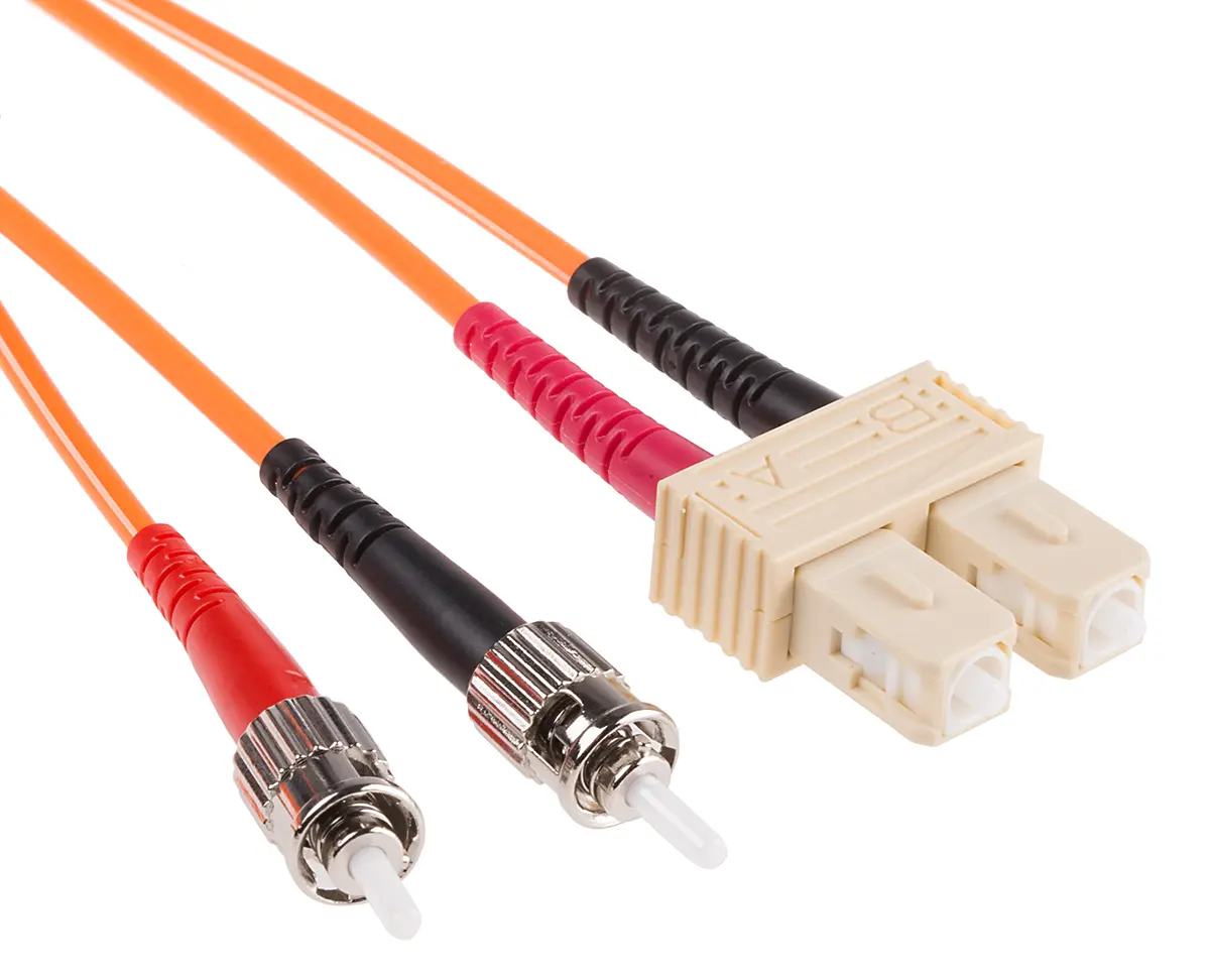 Produktfoto 1 von RS PRO LWL-Kabel 10 m, Raucharm halogenfrei Orange 125 μm