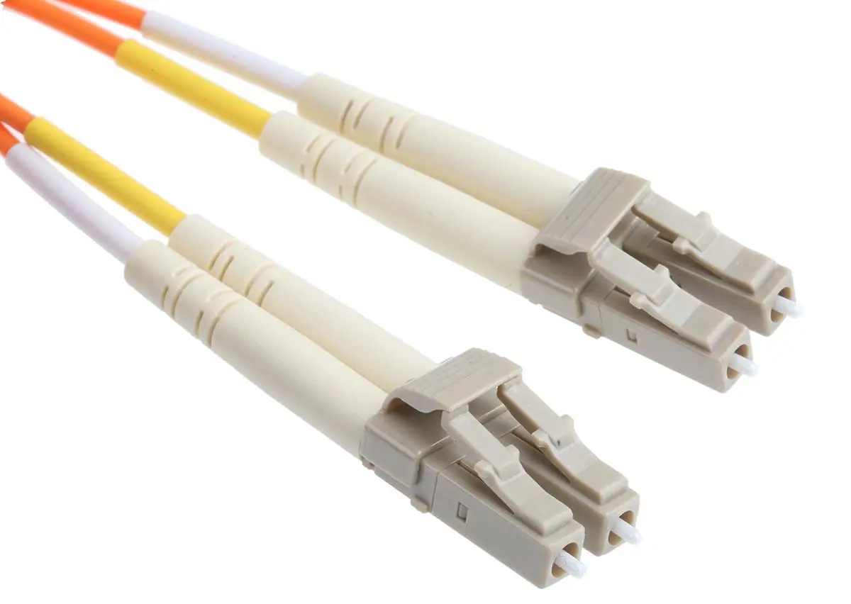 Produktfoto 1 von RS PRO LWL-Kabel 10 m, Raucharm halogenfrei Orange 125 μm