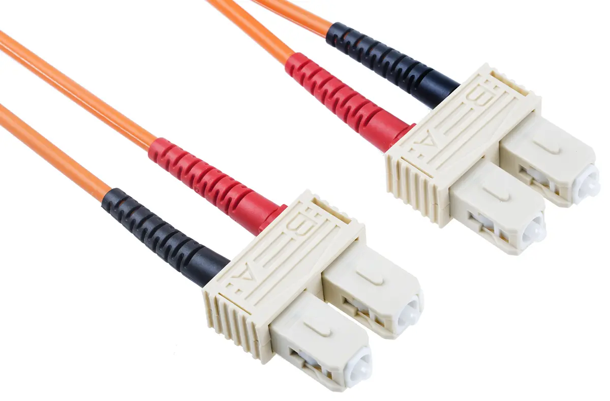 Produktfoto 1 von RS PRO LWL-Kabel 10 m, Raucharm halogenfrei Orange 125 μm