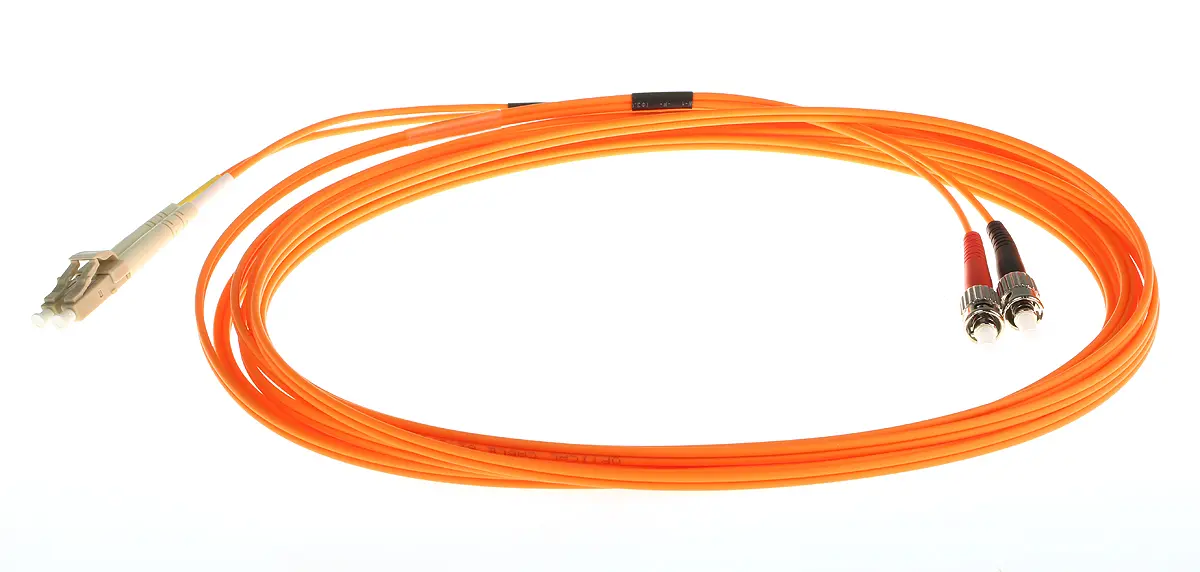 Produktfoto 1 von RS PRO OM1 LWL-Kabel 5 m, Raucharm halogenfrei Orange 125 μm