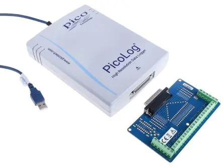 Produktfoto 1 von Pico Technology ADC-20 & TERM Spannung Spannung Datenprotokolliergerät, USB 2.0, USB 1.1, 0 °C 8-Kanal → 45 °C