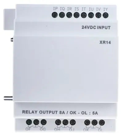 Produktfoto 1 von Crouzet Millenium 3 E/A-Modul, 8 Eing. Relais Ausg.Typ Digital Eing.Typ