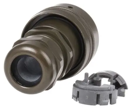 Produktfoto 1 von Amphenol Socapex RJF Stecker Cat5e RJ45-Steckverbinder, 1-Port 8-polig Abgeschirmt Kabel Gerade