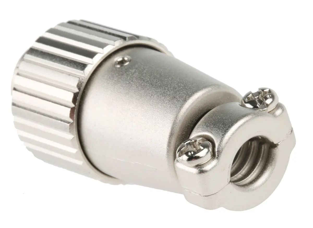 Produktfoto 1 von Hirose JR 21.8 mm M18 Rundsteckverbinder Stecker 3-polig Stecker 10A Kabel