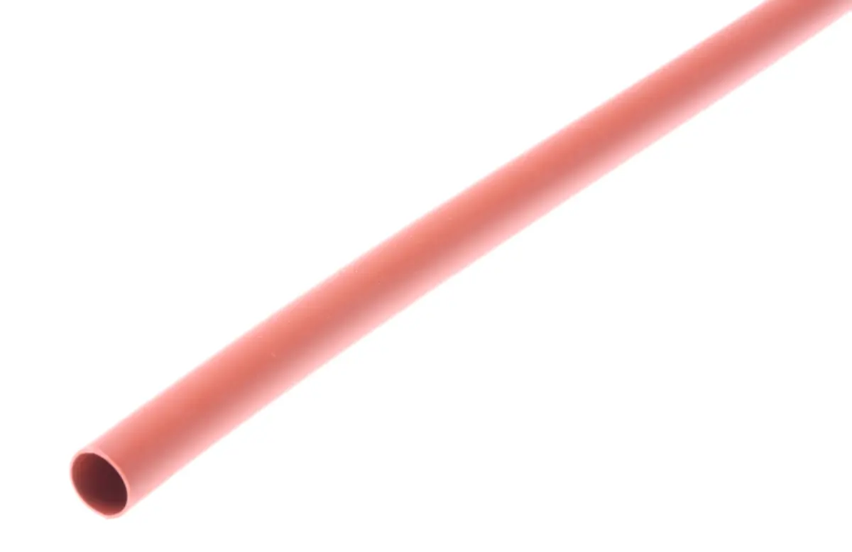 Produktfoto 1 von RS PRO Wärmeschrumpfschlauch, Polyolefin Braun, Ø 4.8 mm Schrumpfrate 2:1, Länge 1.2m