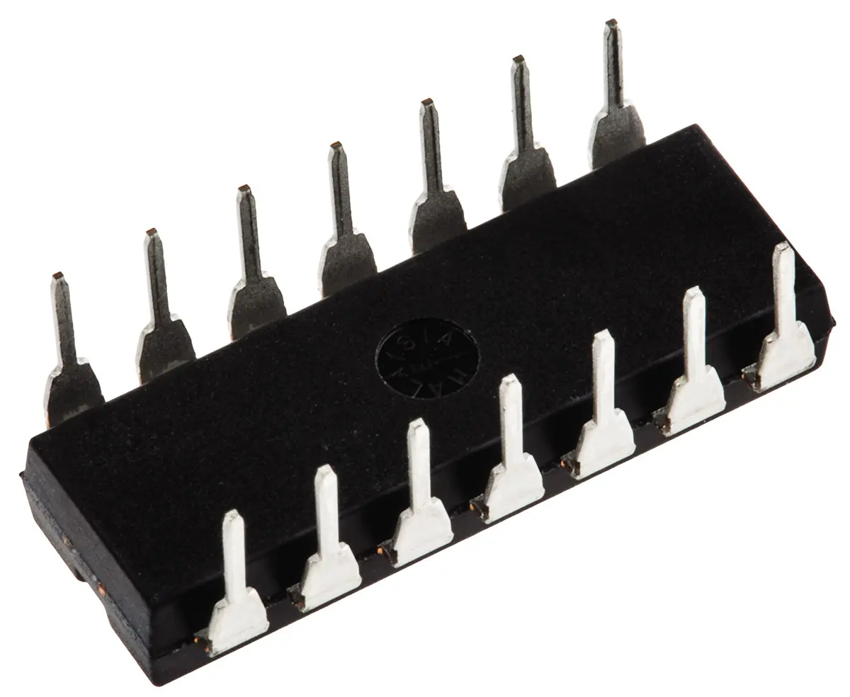 Produktfoto 1 von Analog Devices FMKZ, VFC Spannung/Frequenz Wandler, Nicht-Synchron, 500 kHz, ±0.2 %FSR, Doppelt, PDIP, 14-Pin