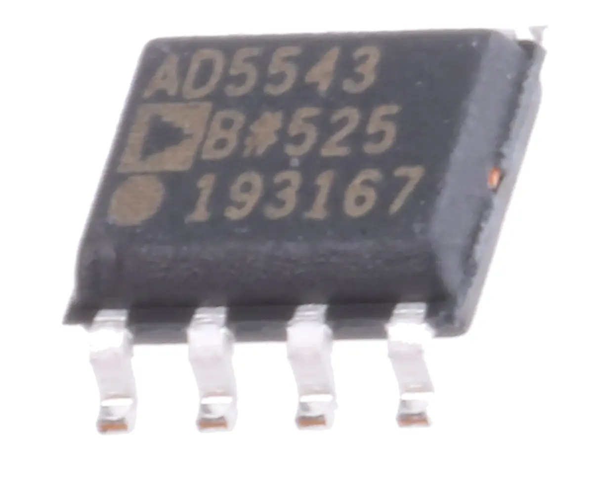 Produktfoto 1 von Analog Devices 16 bit 1 DAC 2.47 Msps SOIC, 8-Pin, Interface SPI