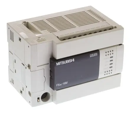 Produktfoto 1 von Mitsubishi FX3U Logikmodul, 8 Eing. Relais Ausg.Typ Sink Eing.Typ