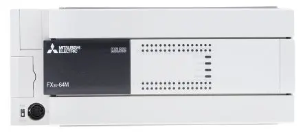 Produktfoto 1 von Mitsubishi FX3U Logikmodul, 32 Eing. Relais Ausg.Typ Sink Eing.Typ