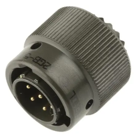 Produktfoto 1 von Amphenol Limited, 62 GB Messing MIL-Spec Rundsteckverbinder Gerade, 7-polig, 500 V ac, 700V dc, Kabel, Gehäuse 10