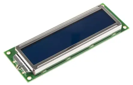 Produktfoto 1 von Displaytech 162F Monochrom LCD, Alphanumerisch LED Weiß 2 x 16, Hintergrund Blau, Parallel Interface