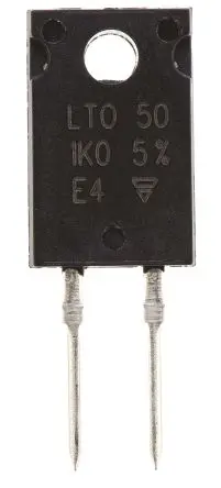 Produktfoto 1 von Vishay LTO50 Dickschicht Widerstand, Radial 1 kΩ 5 % / 50 W