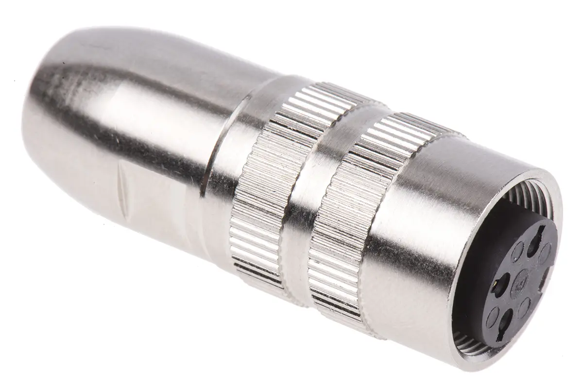 Produktfoto 1 von Lumberg 322 M16 DIN-Buchse Gerade 3-polig, DIN EN 60529, 250 V ac 5A IP68 Kabel, Mit Gewinde Buchse