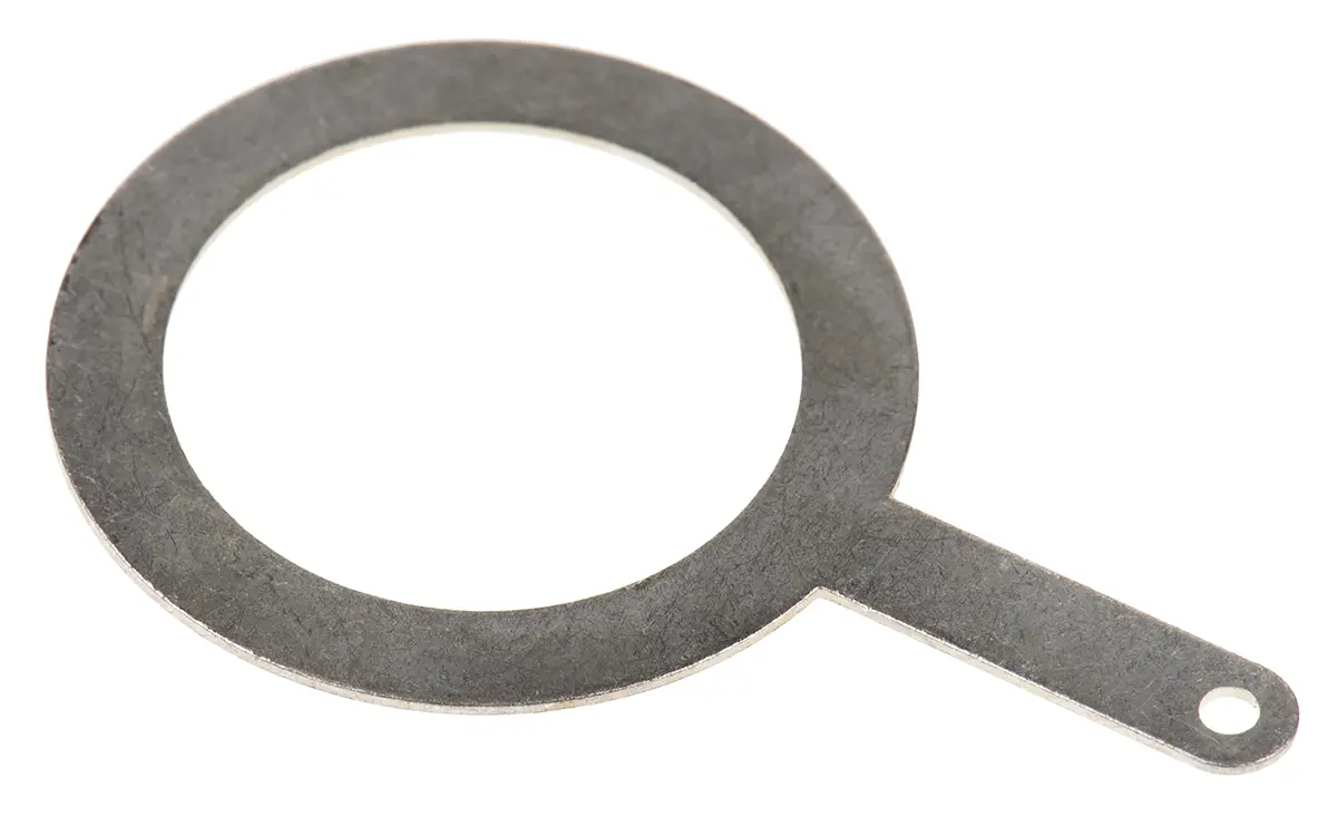 Produktfoto 1 von Lumberg Schirmring für Stromversorgungssteckverbinder in robuster Ausführung, Buchse, Oben, 250 V, 1-polig, 2.5 mm², 25