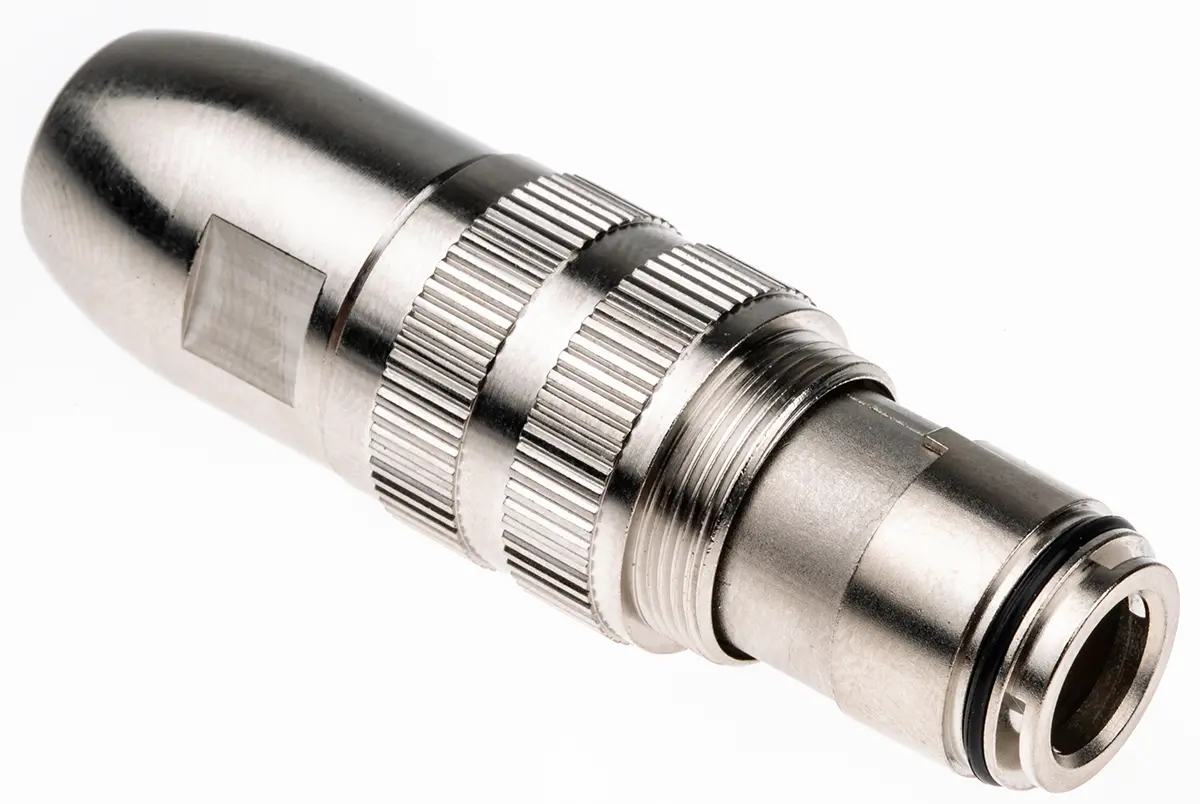 Produktfoto 1 von Lumberg 332 M16 DIN-Stecker Gerade 7-polig, DIN EN 60529, 250 V ac 5A IP68 Kabel, Mit Gewinde Stecker