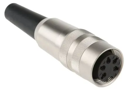 Produktfoto 1 von Lumberg KV M16 DIN-Buchse Gerade 5-polig, DIN EN 60529, 250V ac 5A IP40 Kabel, Schrauben Buchse