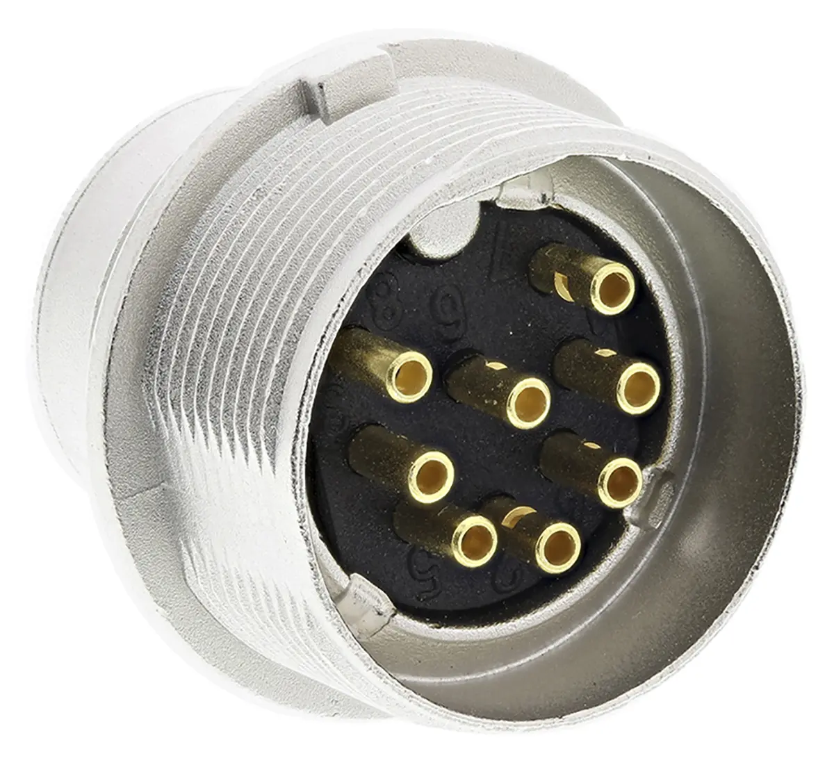 Lumberg SFV M16 DIN-Stecker Gerade 8-polig, DIN EN 60529, 60 V ac 5A IP40 Frontplattenmontage, Mit Gewinde Stecker
