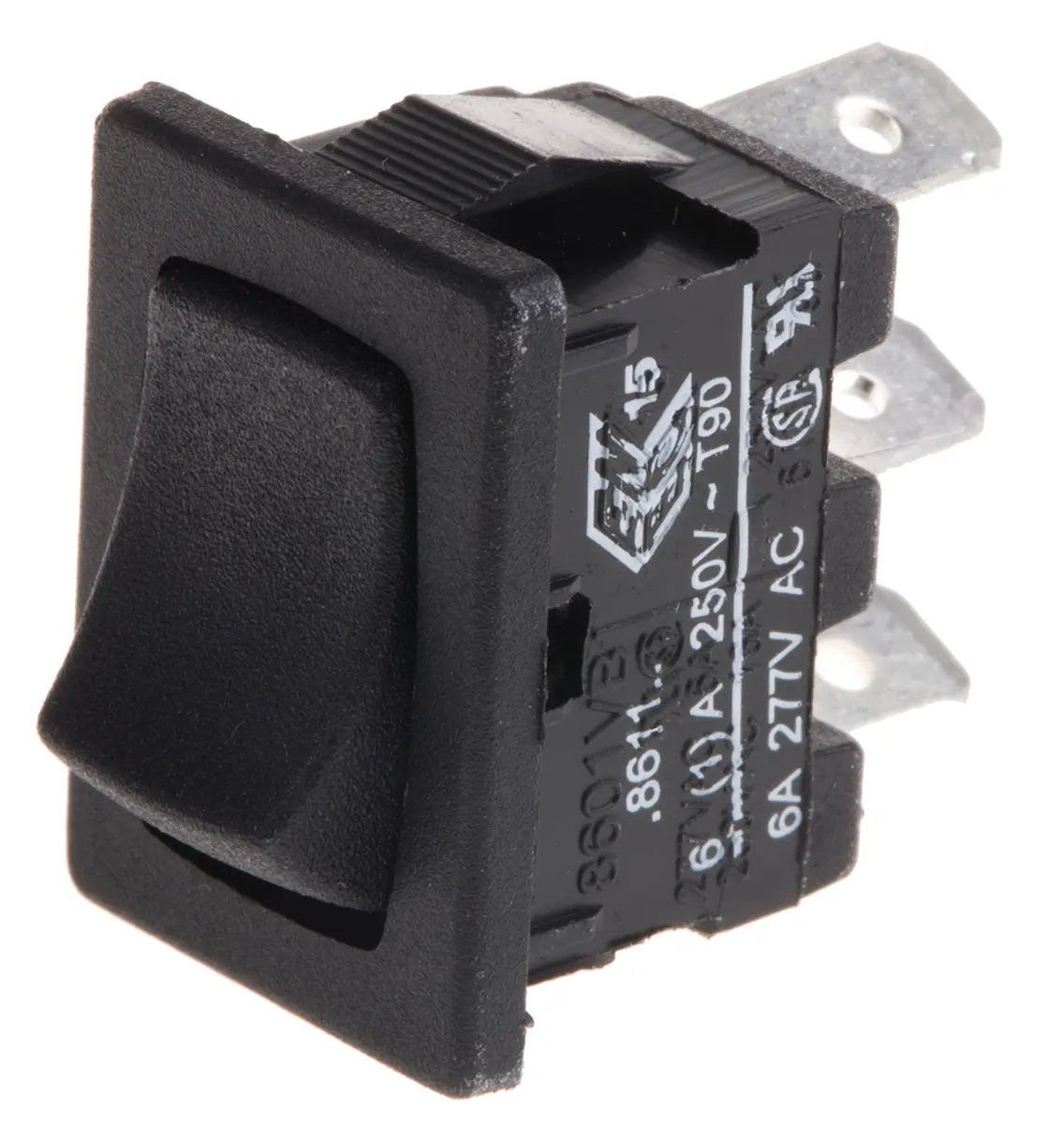 Produktfoto 1 von Arcolectric Panel Kippschalter SPST Ein-Aus Ein-Ein, 6 A, IP40