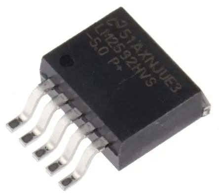 Produktfoto 1 von Texas Instruments LM2592HV Buck Schaltregler / Ausgang 3.46V, 1 Ausg., 2 A, Oberfläche