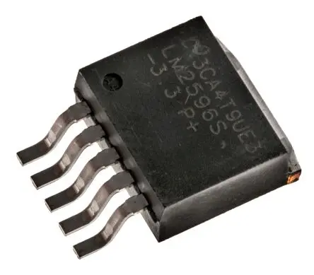 Produktfoto 1 von Texas Instruments LM2596 Buck Schaltregler / Ausgang 3.46V, 1 Ausg., 3 A, Oberfläche