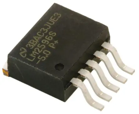 Produktfoto 1 von Texas Instruments LM2596 Buck Schaltregler / Ausgang 3.46V, 1 Ausg., 3 A, Oberfläche