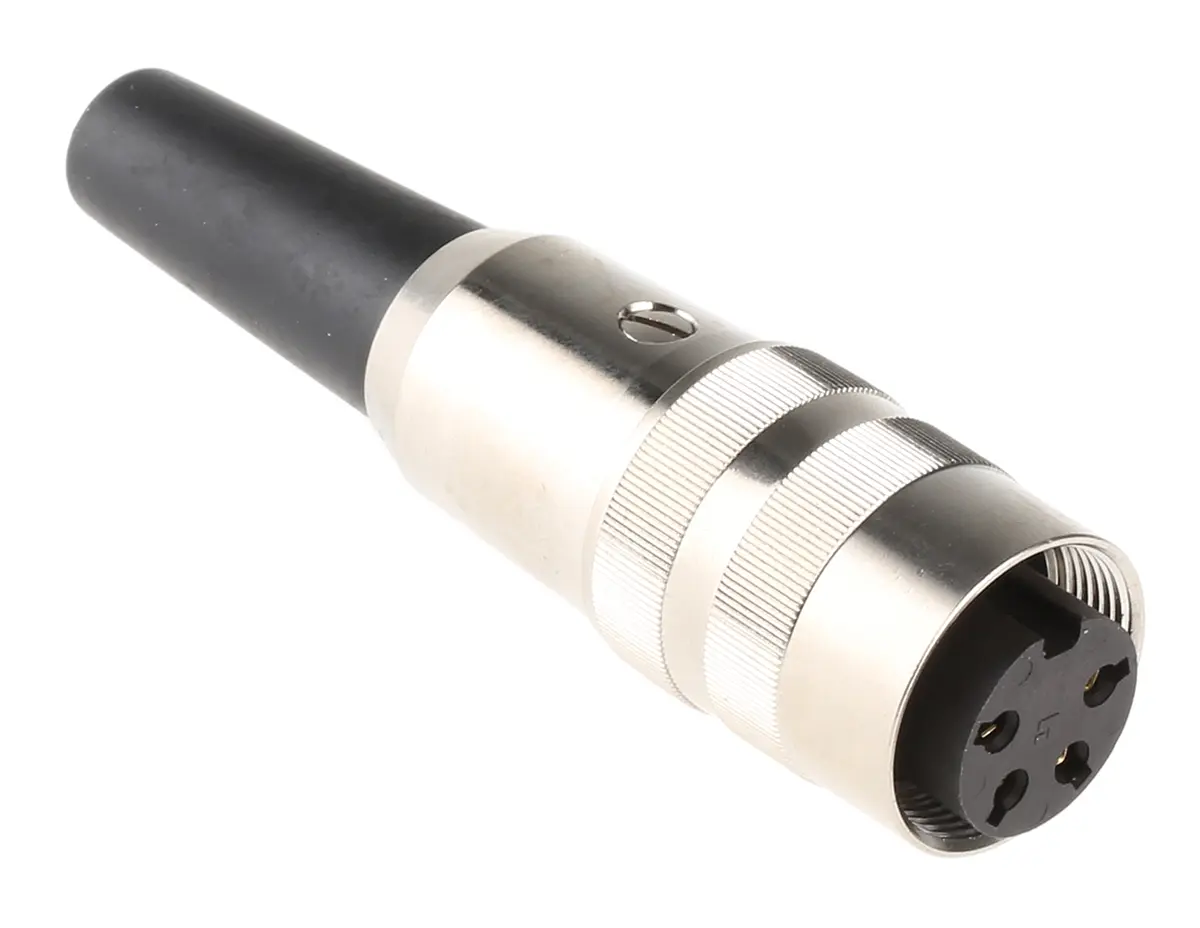 Produktfoto 1 von Lumberg KV M16 DIN-Buchse Gerade 4-polig, DIN EN 60529, 250 V ac 5A IP40 Kabel, Mit Gewinde Buchse