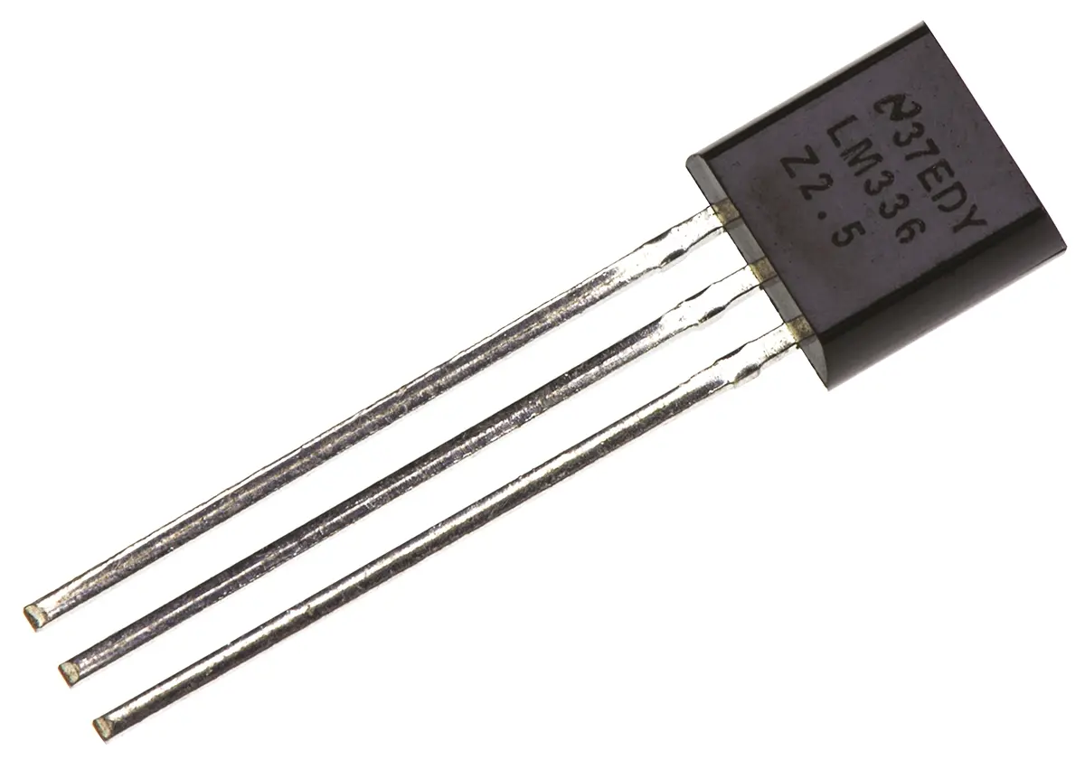 Produktfoto 1 von Texas Instruments Referenzspannung TO-92, 2.54V max., Festwert, 3-Pin, ±4 %, Nebenwiderstand