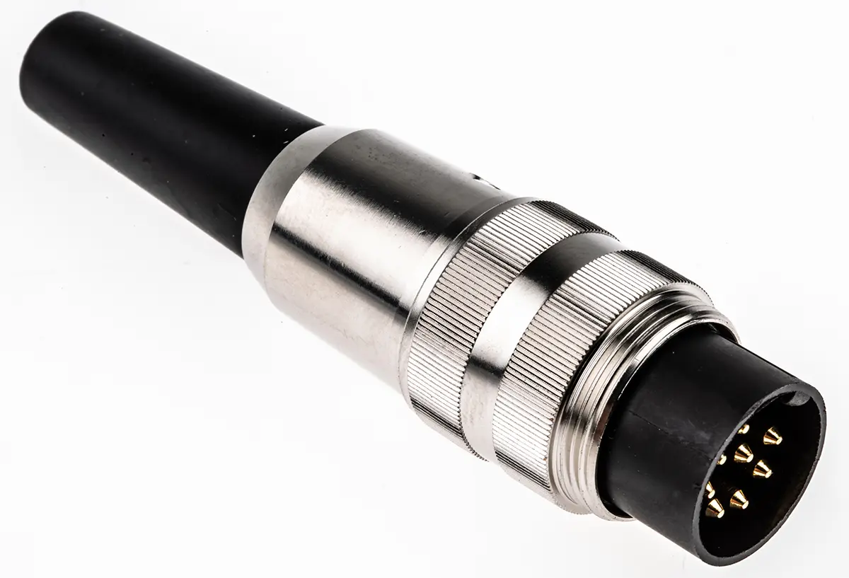 Produktfoto 1 von Lumberg SV M16 DIN-Stecker Gerade 8-polig, DIN EN 60529, 60 V ac 5A IP40 Kabel, Mit Gewinde Stecker