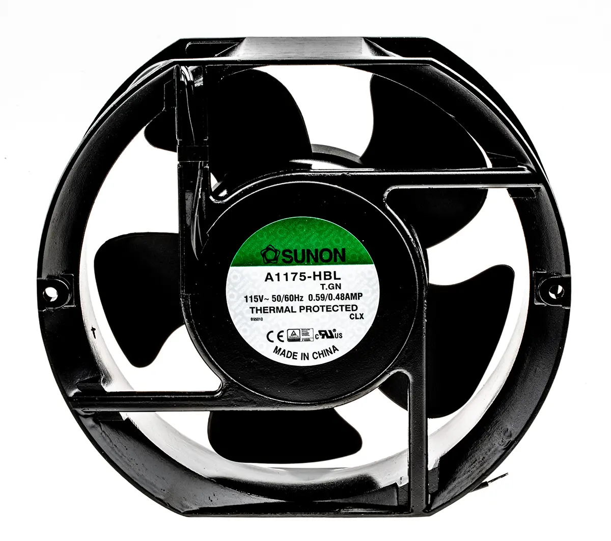 Produktfoto 1 von Sunon A1175 AC-Axiallüfter, Kugellager, 115 V ac / 36W, 172 x 150 x 51mm, 2950U/min, 302m³/h