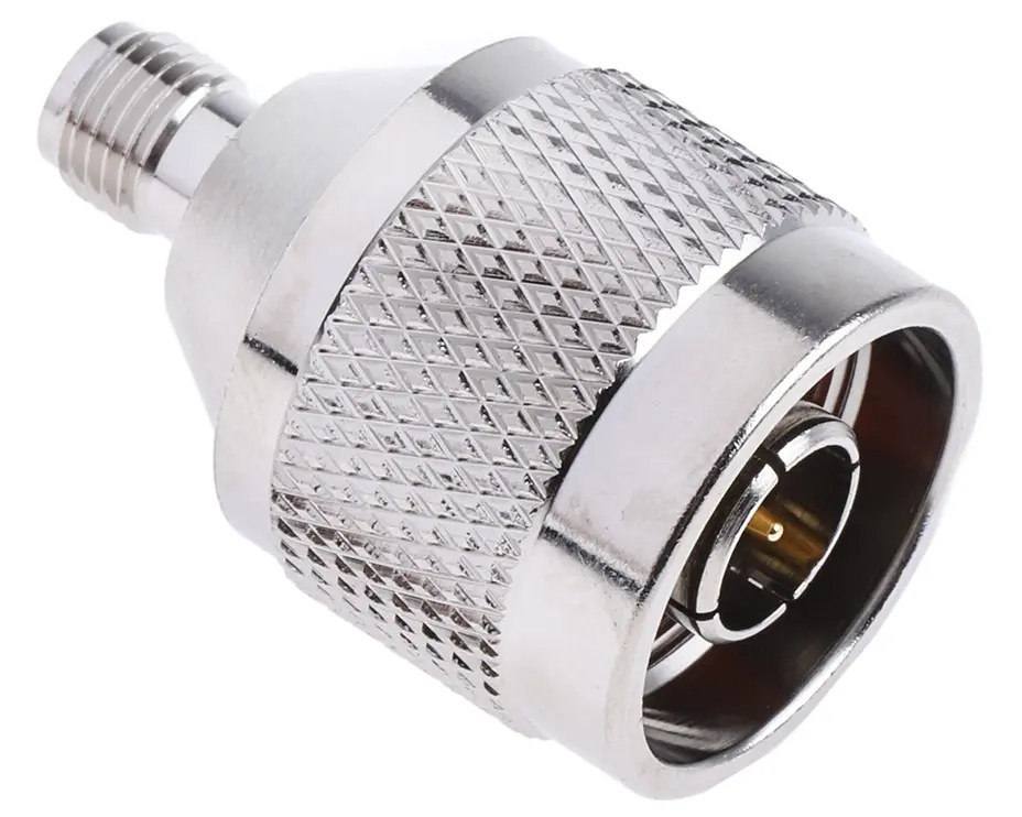 Produktfoto 1 von RS PRO HF Adapter, 50 Ω, Gerade Stecker Buchse, Koaxial SMA