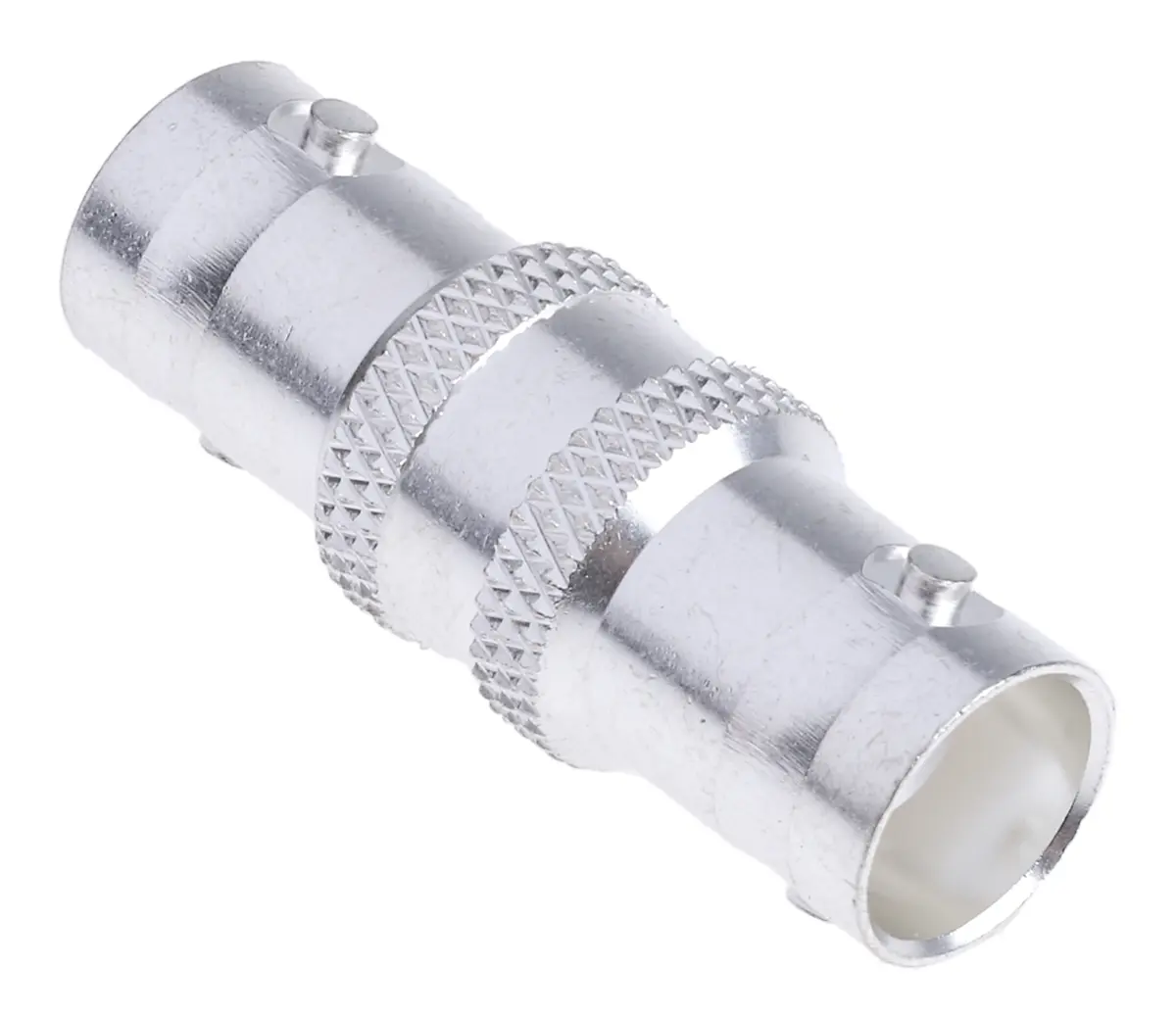 Produktfoto 1 von RS PRO HF Adapter, 50 Ω, Gerade, 4GHz Buchse Buchse, Koaxial Nennspannung