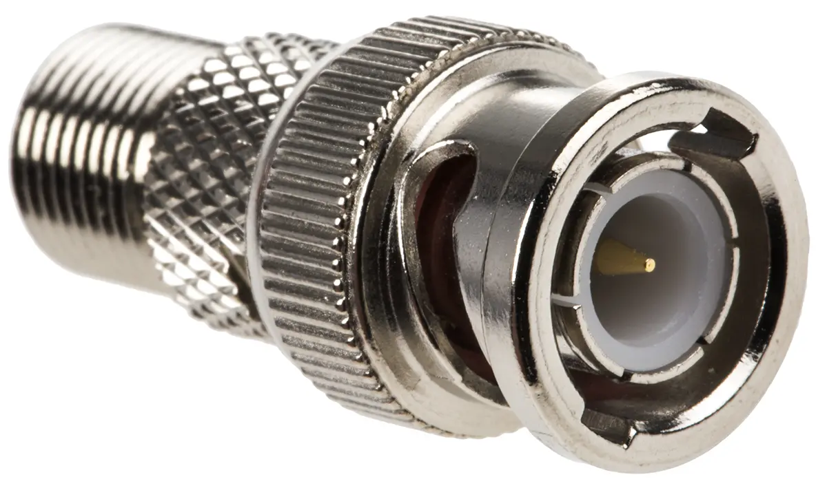Produktfoto 1 von RS PRO HF Adapter, Gerade, 1GHz Stecker Buchse, Koaxial Nennspannung