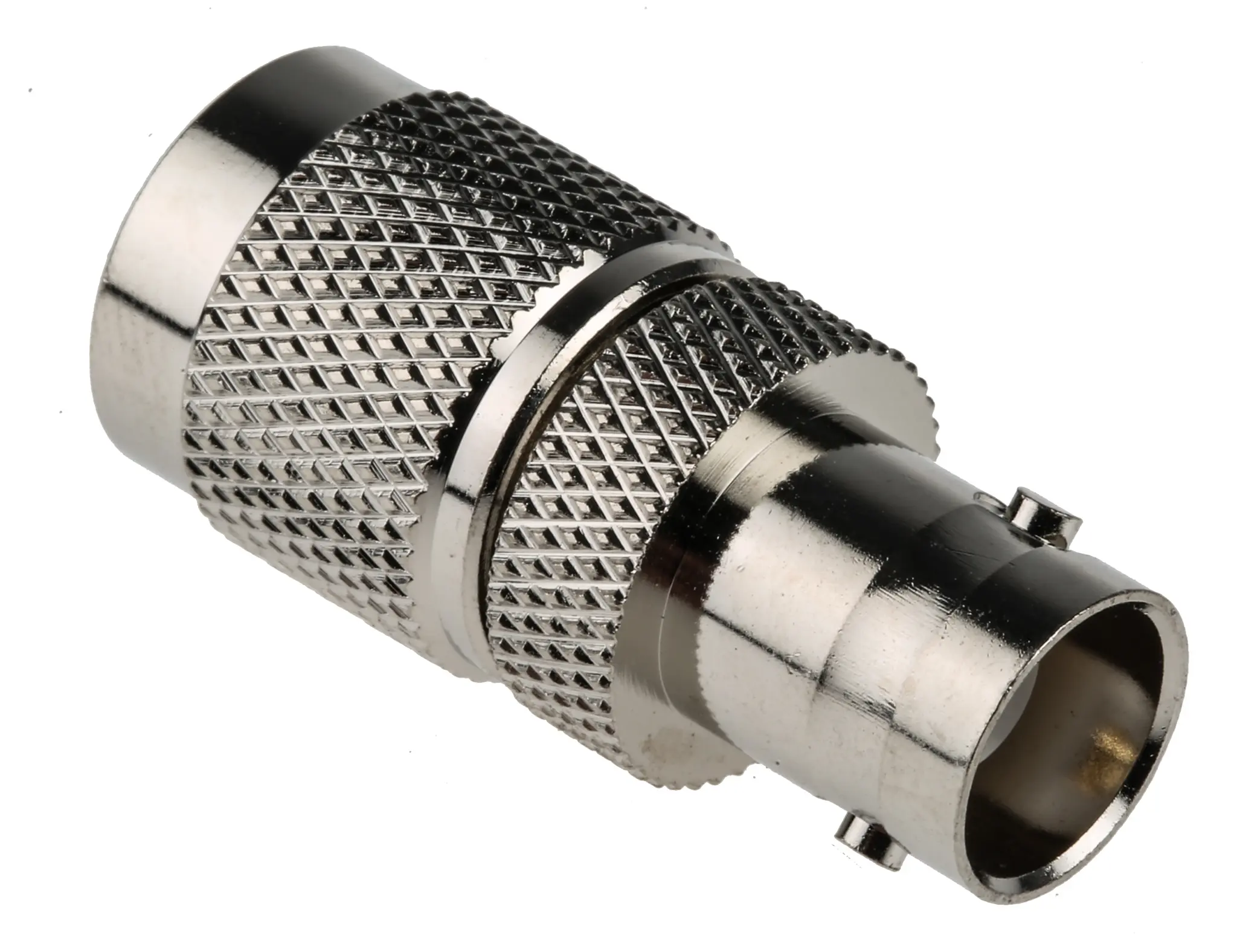 Produktfoto 1 von RS PRO HF Adapter, 50 Ω, Gerade Stecker Buchse, Koaxial Nennspannung