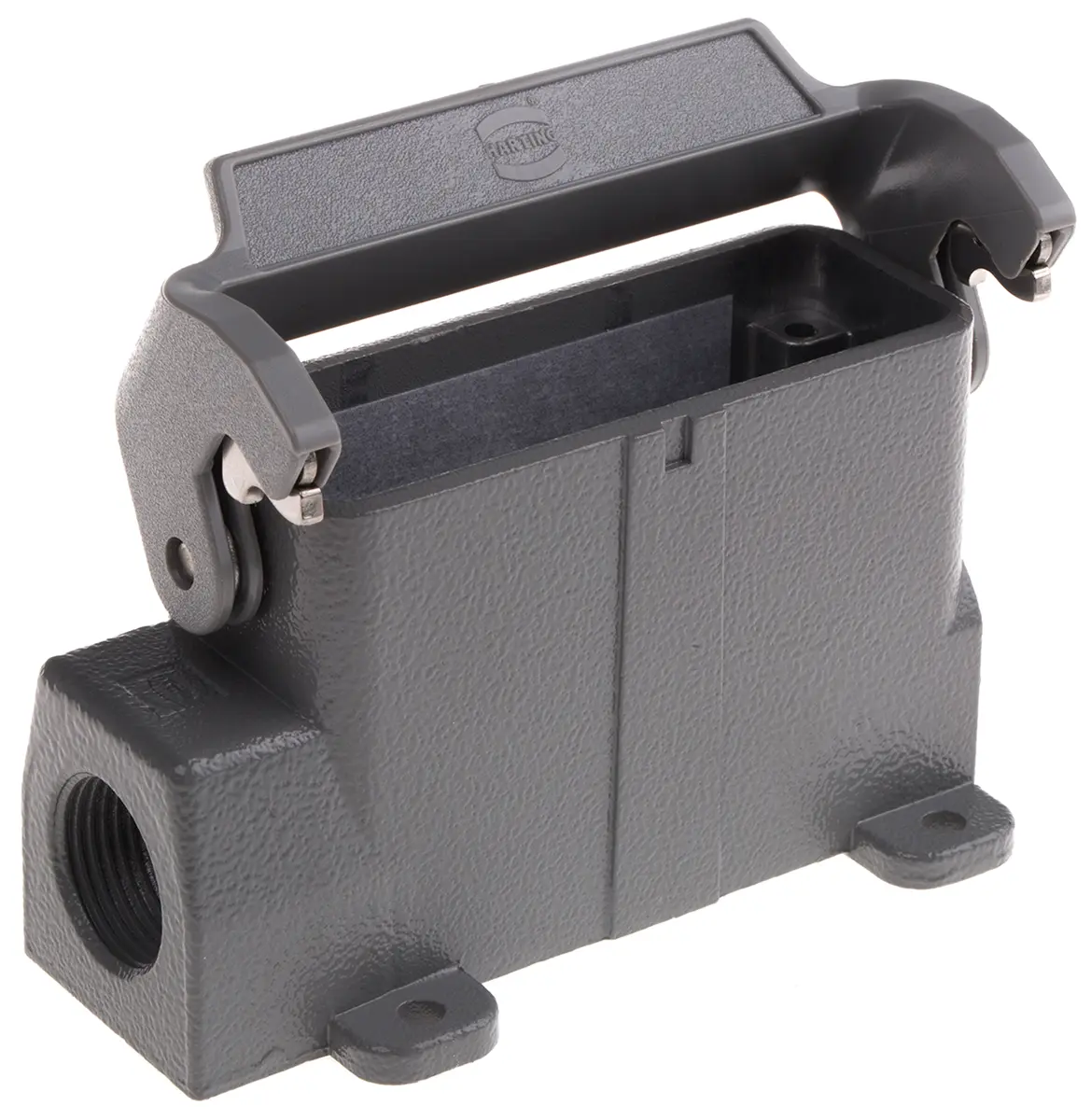 Produktfoto 1 von HARTING Han A Kappe für robusten Stromversorgungsstecker 1 Hebel 1, Oberfläche 16A Gehäuse, IP65
