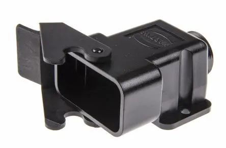 Produktfoto 1 von HARTING Dust Protection Cover Steckverbindergehäuse, 4+2E Schraubbefestigung, Kabel ø 26.7 mm, Oberfläche 40A, 600V