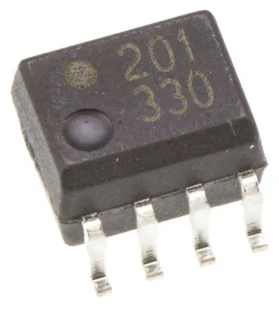Produktfoto 1 von Broadcom HCPL Oberfläche 1 Optokoppler DC-In, 8-Pin SOIC, Isolation 3750 V ac