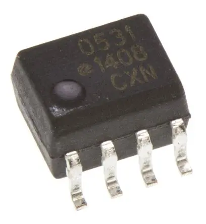 Produktfoto 1 von Broadcom HCPL Oberfläche 2 Optokoppler DC-In, 8-Pin SOIC, Isolation 3.75 kVrms