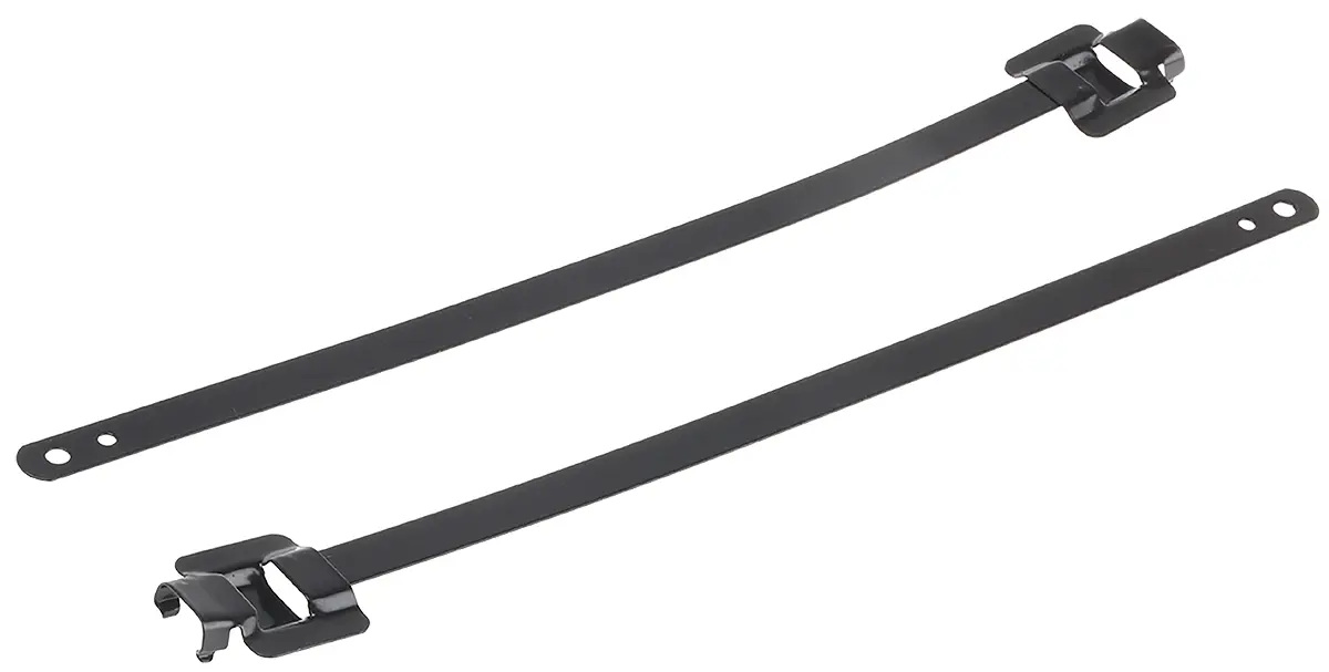 Produktfoto 1 von RS PRO Edelstahl 316 Kabelbinder Lösbar Metallisch 10 mm x 230 mm