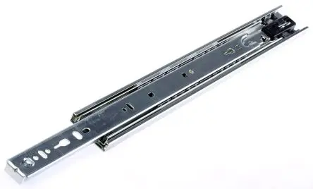 Produktfoto 1 von Accuride Teleskopschiene, Stahl zinkplattiert, DZ3832, 50kg max., 12.7mm breit, 45.7 mm hoch, 400 mm tief