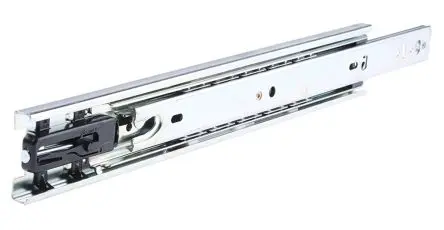 Produktfoto 1 von Accuride Teleskopschiene, Stahl zinkplattiert, DZ3832, 50kg max., 12.7mm breit, 45.7 mm hoch, 300 mm tief