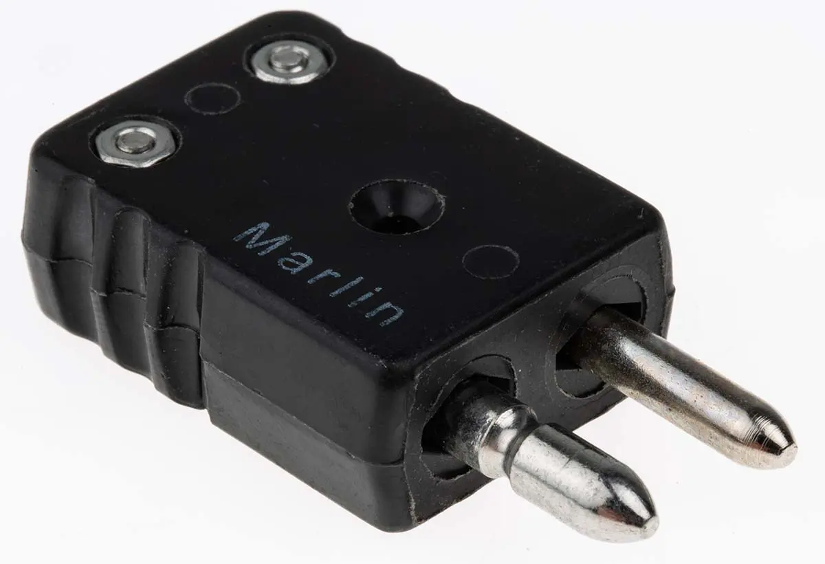 Produktfoto 1 von RS PRO Standardgröße Thermoelement-Steckverbinder Stecker für Thermoelement Typ J