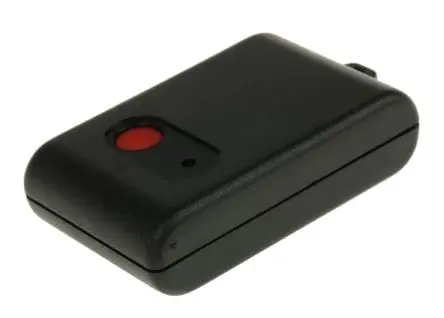 Produktfoto 1 von CAMDENBOSS Tragbares Gehäuse, ABS, 36 mm Eingebautes Batteriefach, 57 mm, H. 16 mm, Schwarz, IP54